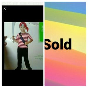 Halloween Pirate costume Kids